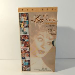 The Lucy Show Lost Episodes VHS tapes (unopened), Set of 3